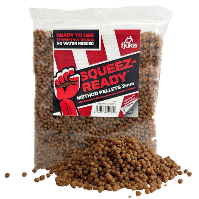 Fjuka Squeez-Ready Method Pellets 200g
