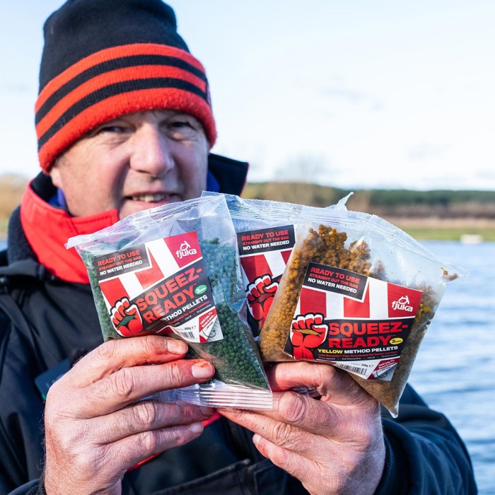 Fjuka Squeez-Ready Method Pellets - Red 1