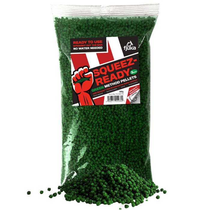 Fjuka Squeez-Ready Method Pellets - Green 4