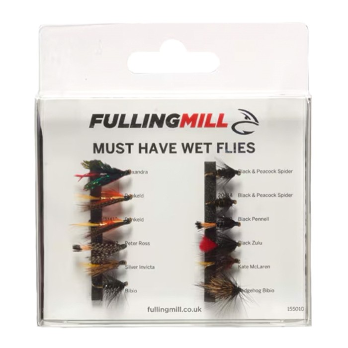 Fulling Mill Must Have Wets 12 Flies