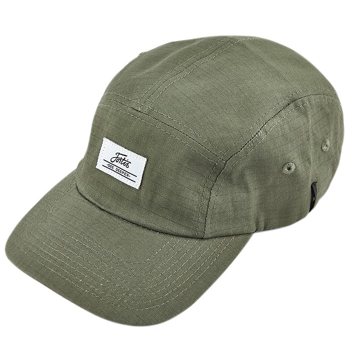 Fortis 5 Panel Olive Fishing Hat