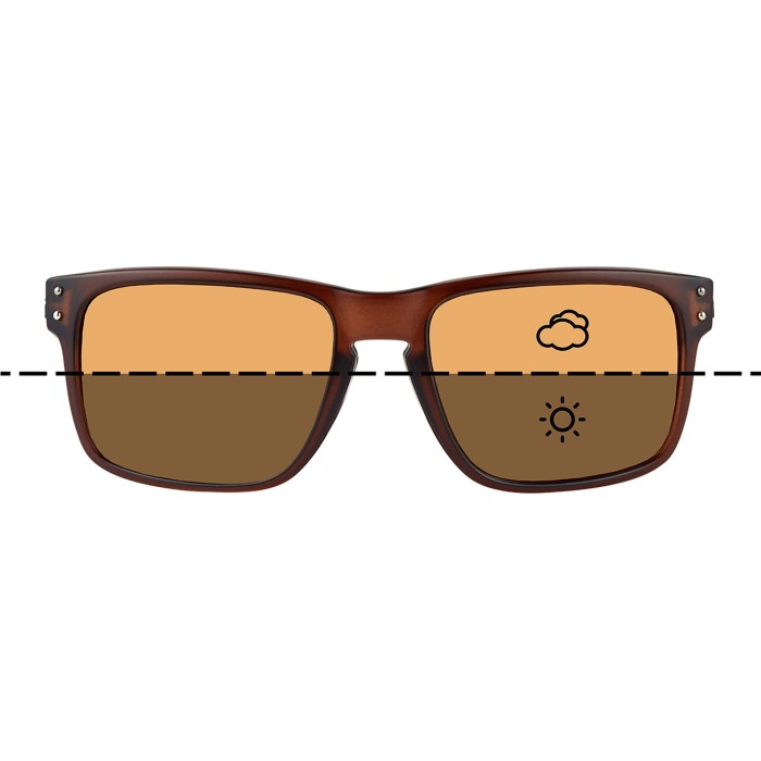 Fortis Bays Switch Brown Fishing Sunglasses Front