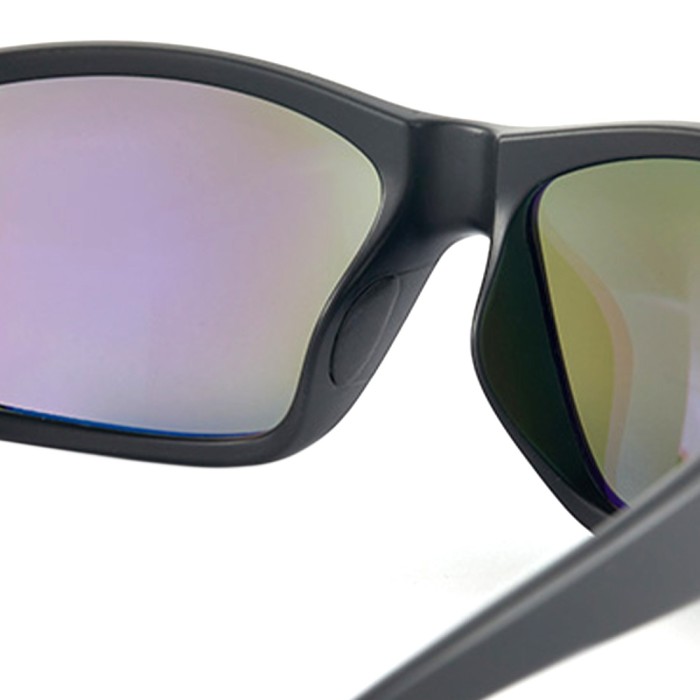 Fortis Finseeker Green Blue & Green XBlok Fishing Sunglasses Close Up 1