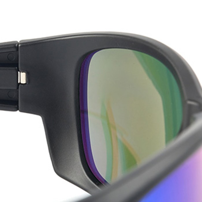 Fortis Finseeker Green Blue & Green XBlok Fishing Sunglasses Close Up 2