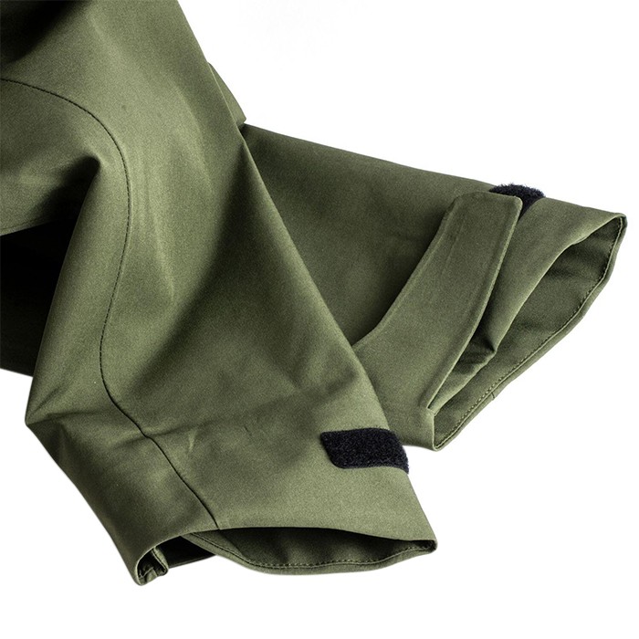 Fortis Marine Fishing Jacket Olive Cuffs