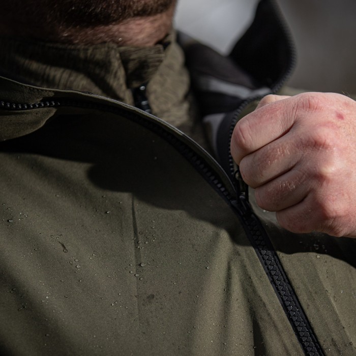 Fortis Marine Fishing Jacket Olive Zip