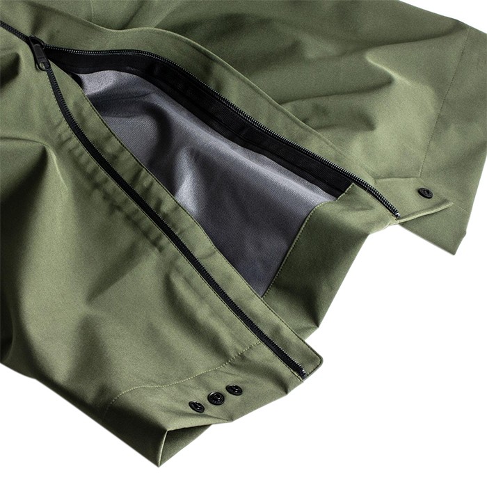 Fortis Marine Fishing Trousers Olive Zip
