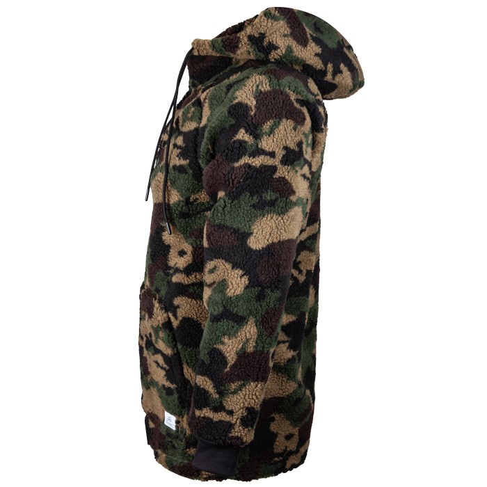 Fortis Sherpa Camo Fishing Fleece Side