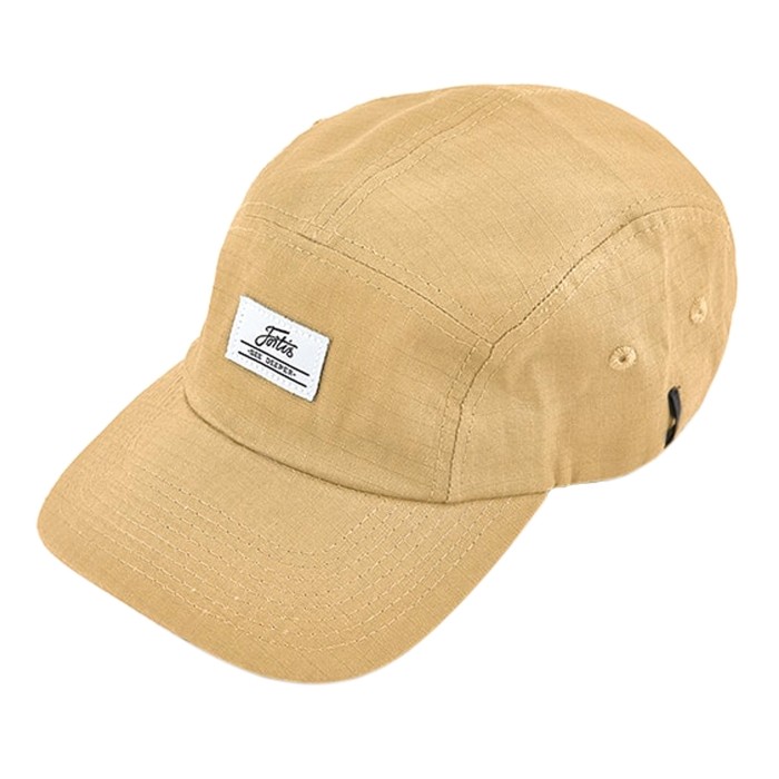 Fortis Tan 5 Panel Cap