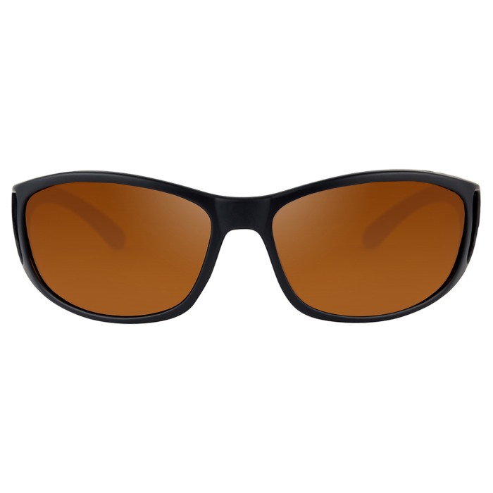 Fortis Wraps 247 Brown Polarised Fishing Sunglasses Front