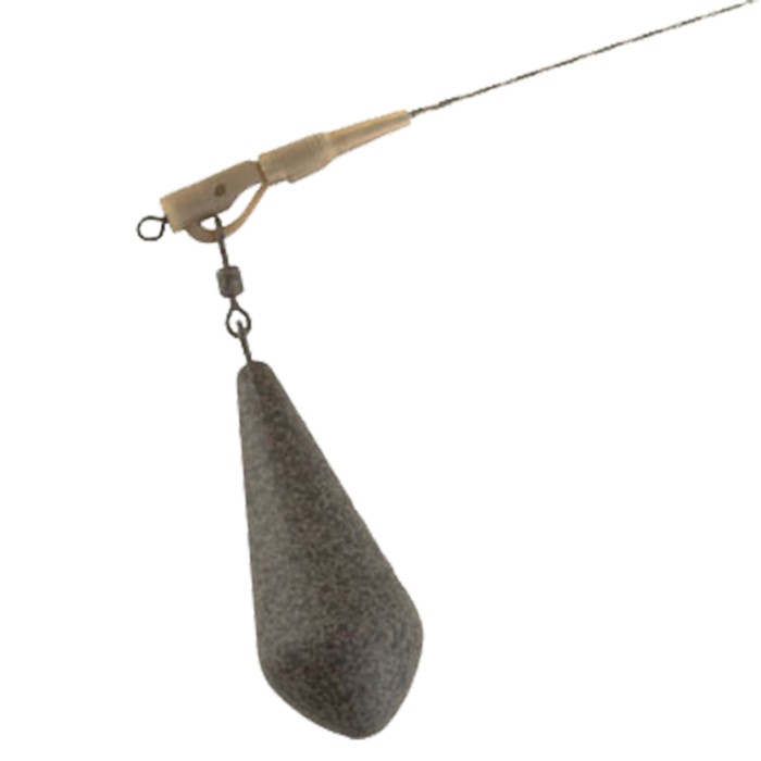 Fox Edges Safety Lead Fishing Clips & Pegs In Use 1