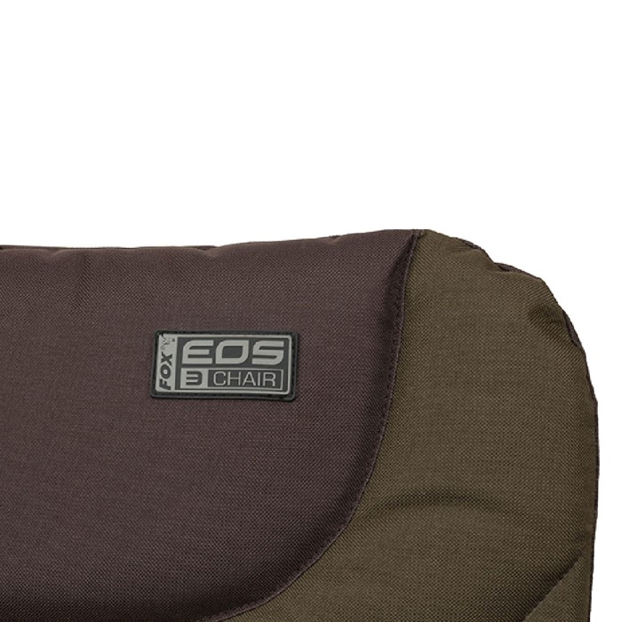 Fox EOS 3 Fishing Chair Close Up Branding
