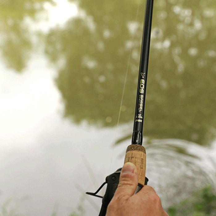 Fox EOS Barbel Specialist Fishing Rod 12ft In Use 1