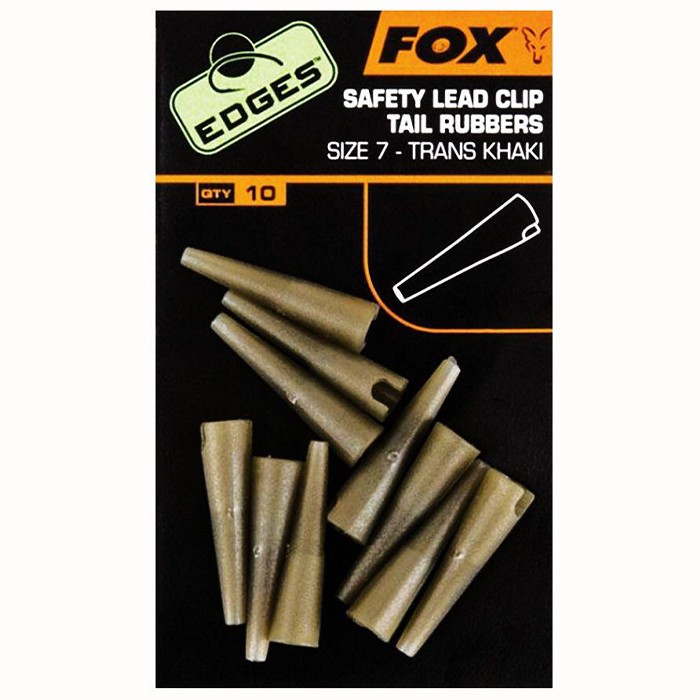 Fox Edges Safety Lead Clip Tail Rubbers