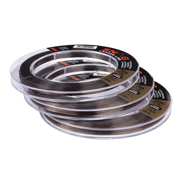 Fox Snag Leader Line Trans Khaki 3