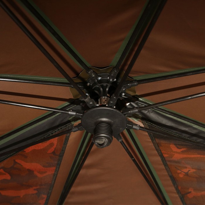 Fox Supa Brolly MK2 60in System Camo Close Up 1