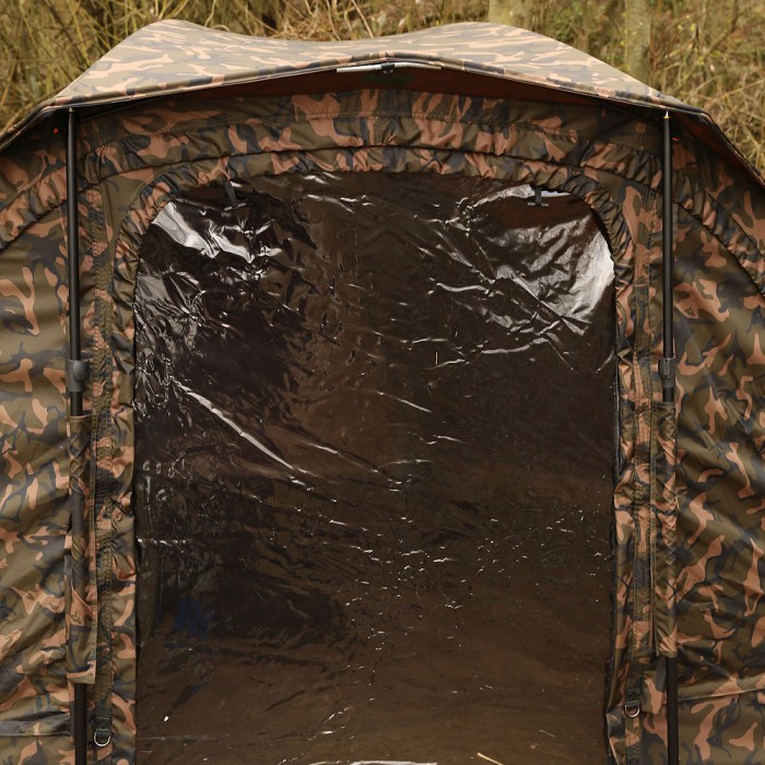 Fox Supa Brolly MK2 60in System Camo Clear Door