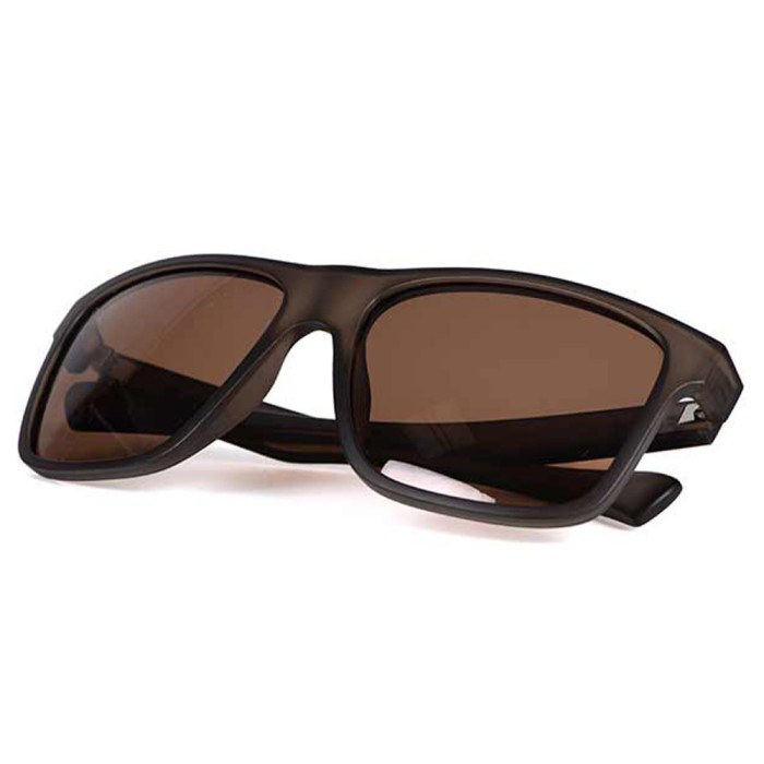 Fox Avius Trans Khaki Sunglasses - Brown Lens 1