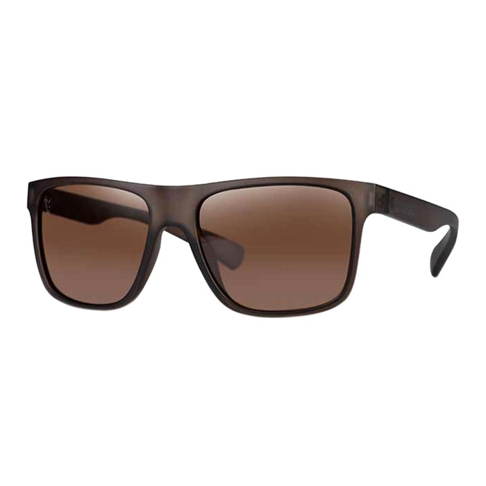 Fox Avius Trans Khaki Sunglasses - Brown Lens