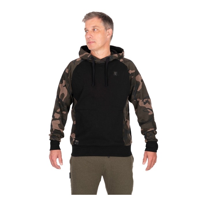 Fox Black / Camo Pullover Premium 310 Hoodie