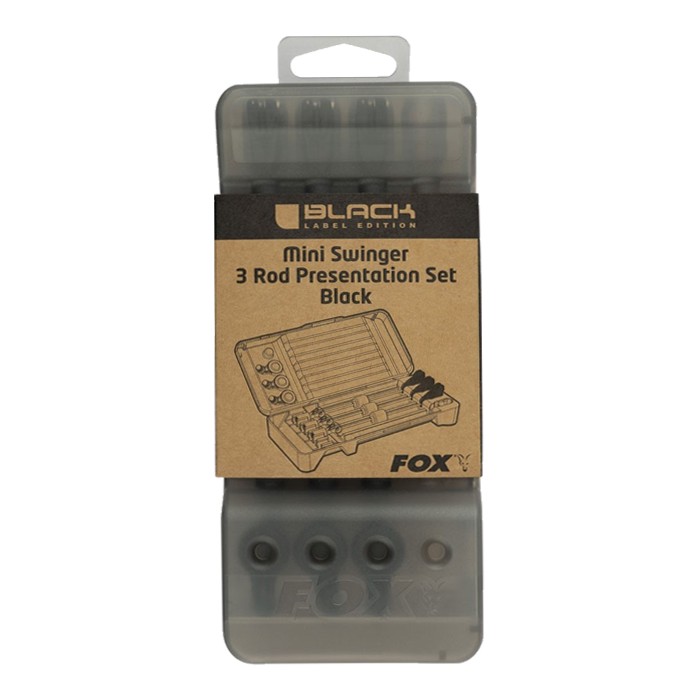 Fox Black Label Mini Swinger Presentation Case Closed label 2