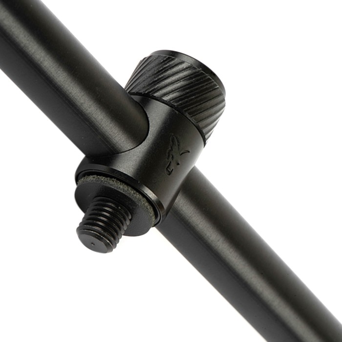 Fox Black Label QR Adjustable XL Fishing Buzzer Bar Close Up 2