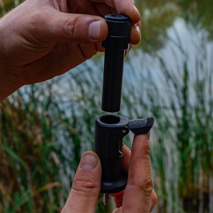 Fox Black Label Stage Stand & QR Insert In Use 4