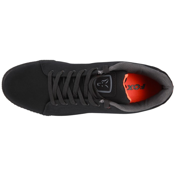 Fox Black Orange Casual Trainers Top