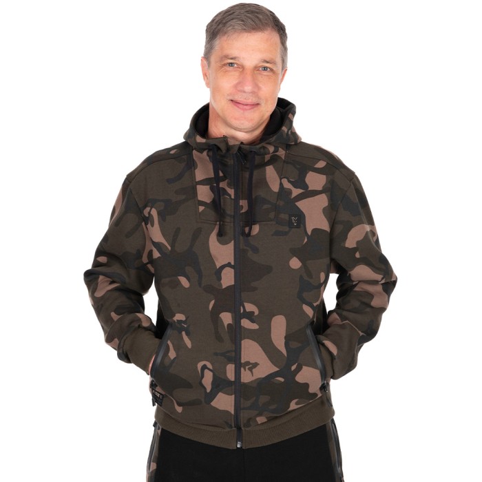Fox Camo Full Zip Premium 310 Hoodie 1