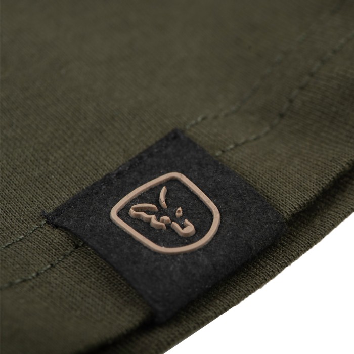 Fox Camo/Khaki Print Fishing T-Shirt Logo