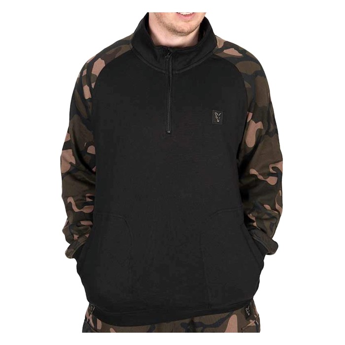 Fox Camo Logo Lightweight Quatre Zip Fleece