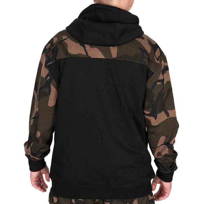 Fox Camo Logo Lightweight Split Zip Hoodie Back