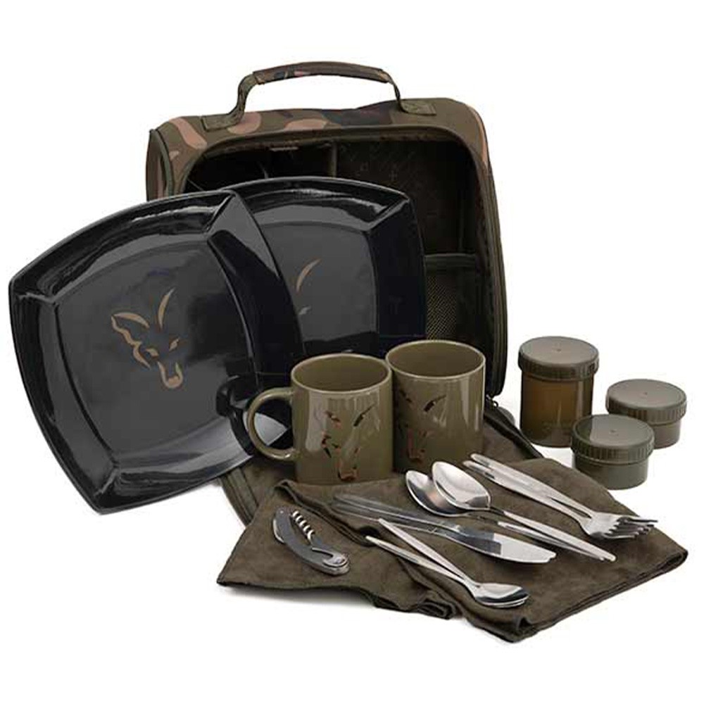 Fox Camolite 2 Person Dinner Set