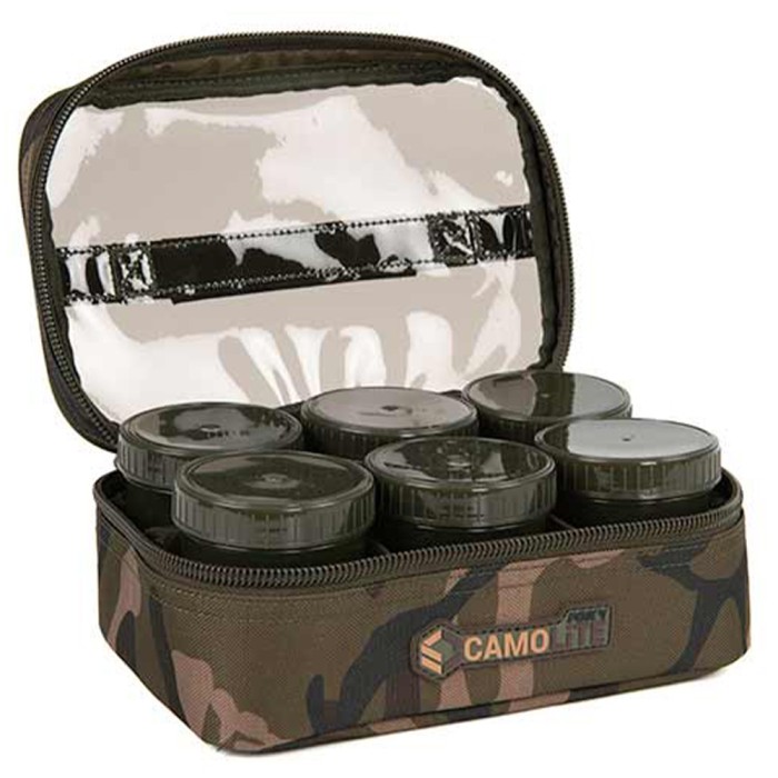 Fox Camolite 8 Pot Hookbait Case