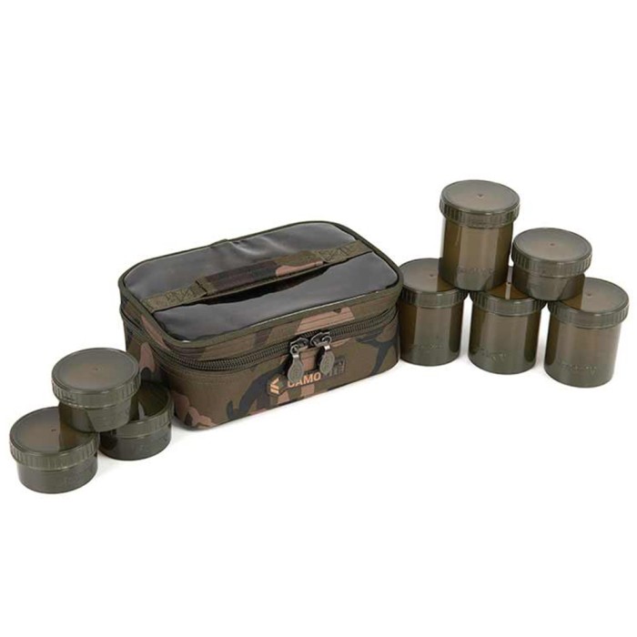 Fox Camolite 8 Pot Hookbait Case 1
