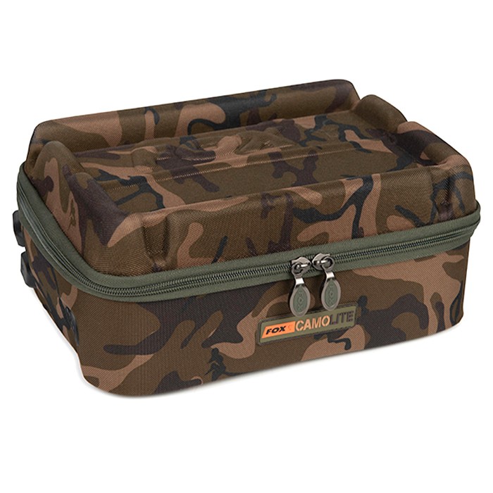 Fox Camolite Gadget Safe Deluxe Fishing Bag Closed