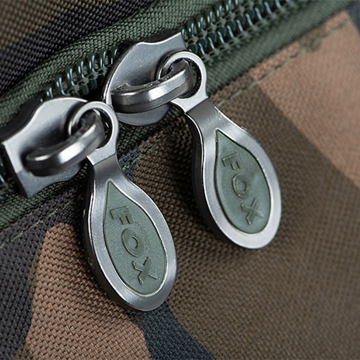 Fox Camolite Large Fishing Chair Bag Close Up Zips