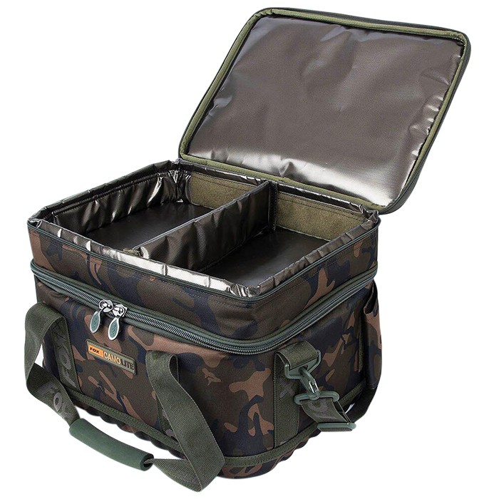 Fox Camolite Low Level Fishing Cool Bag Adjustable Divider