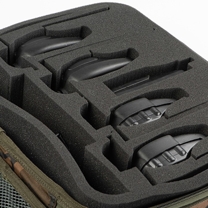 Fox Camolite RX+ Bite Alarm Case Close Up Open