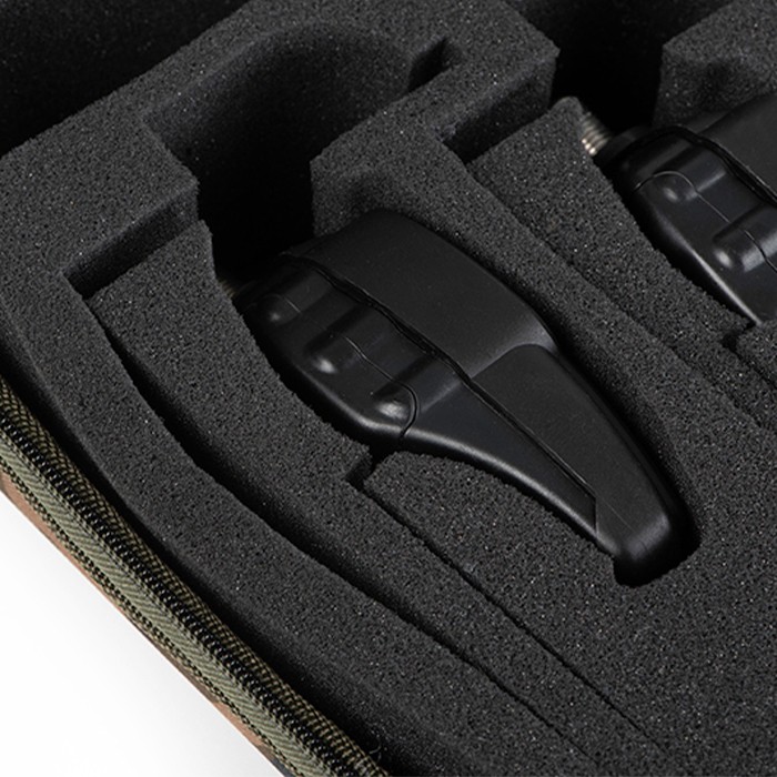 Fox Camolite RX+ Bite Alarm Case Close Up Open 3
