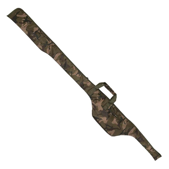 Korda Compac Dark Kamo Fodero Imbottito Per Canna Da Carpa – 12 Ft – Impermeabile Con Tasca Piombo E Maniglia – Verde Mimetica