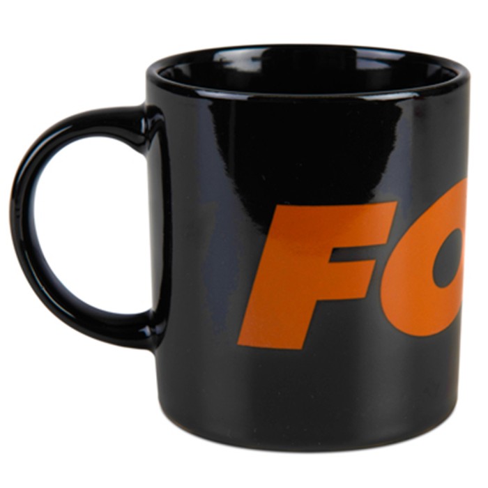 Fox Collection Black & Orange Ceramic Mug