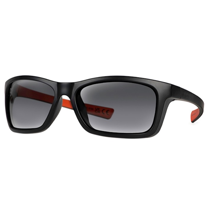Fox Collection Black & Orange Wraps Fishing Sunglasses Angled View