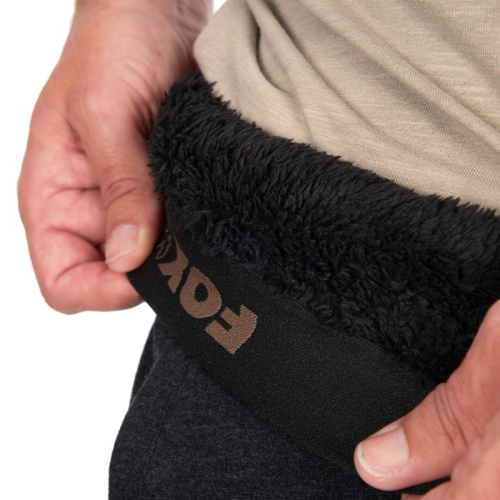 Fox Collection Black / Orange Sherpa Jogger 4