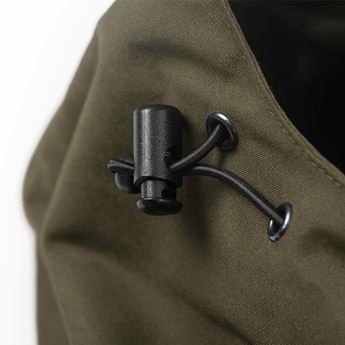 Fox Collection HD lined Jacket Hood Toggle Close Up