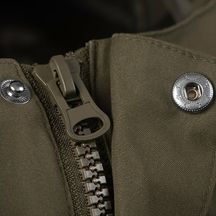 Fox Collection HD lined Jacket Zip Close Up