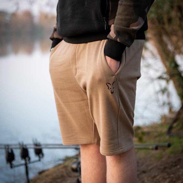 Fox Collection Lightweight Jogger Shorts Limited Edition - Tan 6