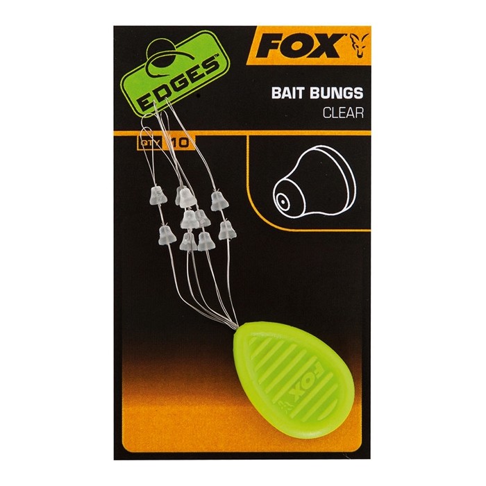 Fox Edges Bait Bungs Clear
