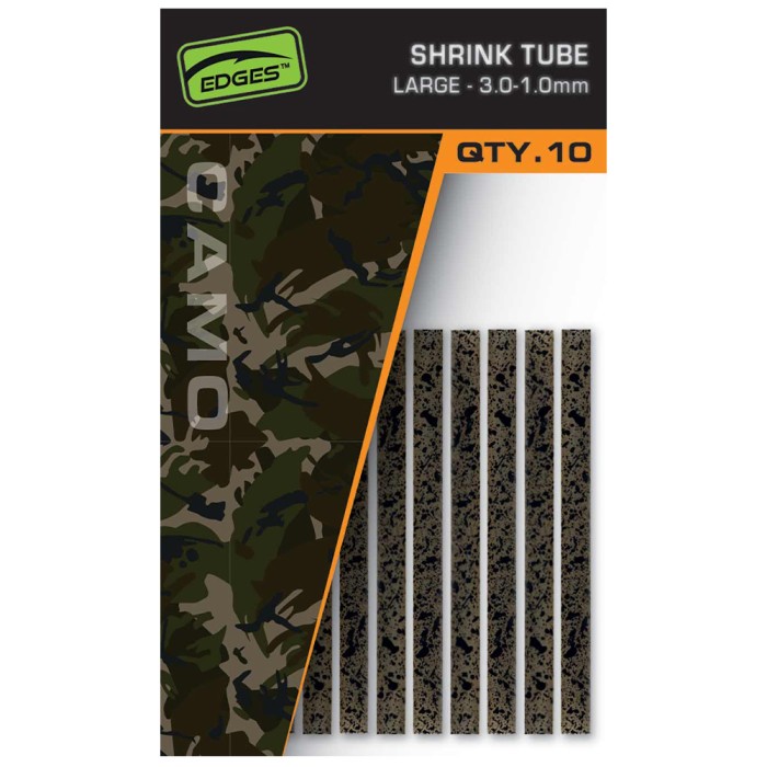 Fox Edges Camo Shrink Tube Large