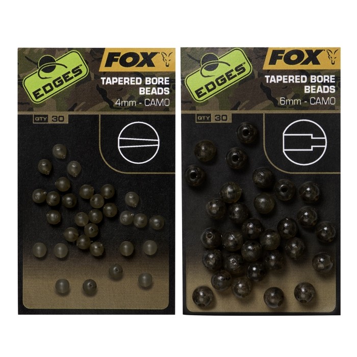 Fox Edges Camo Tapered Bore Beads